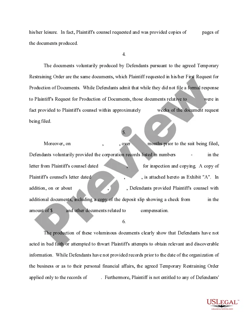 Get Response in Opposition to Motion to Compel Preview Response in Opposition to Motion to Compel