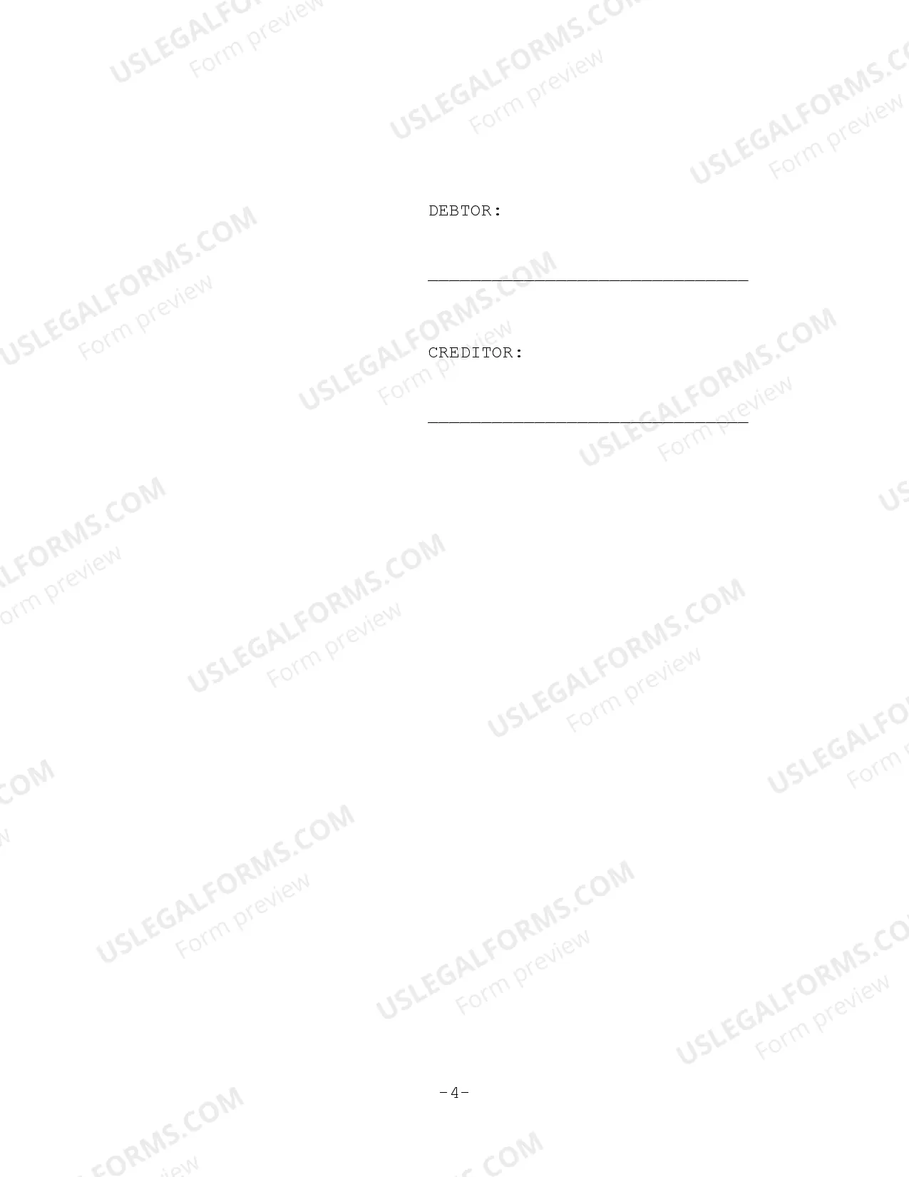 Preview Pledge of Stock Agreement