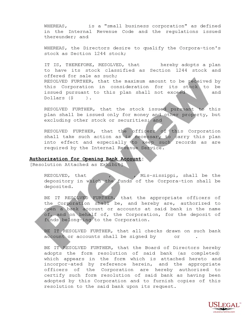 Preview Minutes of Joint Actions by Unanimous Consent in Lieu of Organizational Meeting