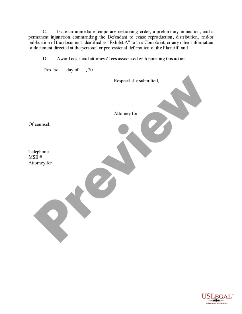 Preview Verified Complaint