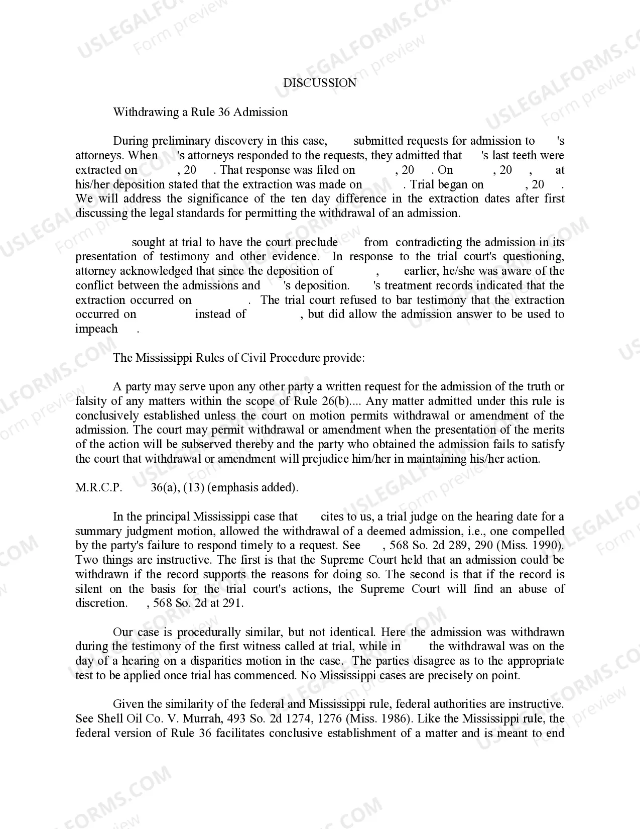 Preview Professional Malpractice Trial Court Disposition