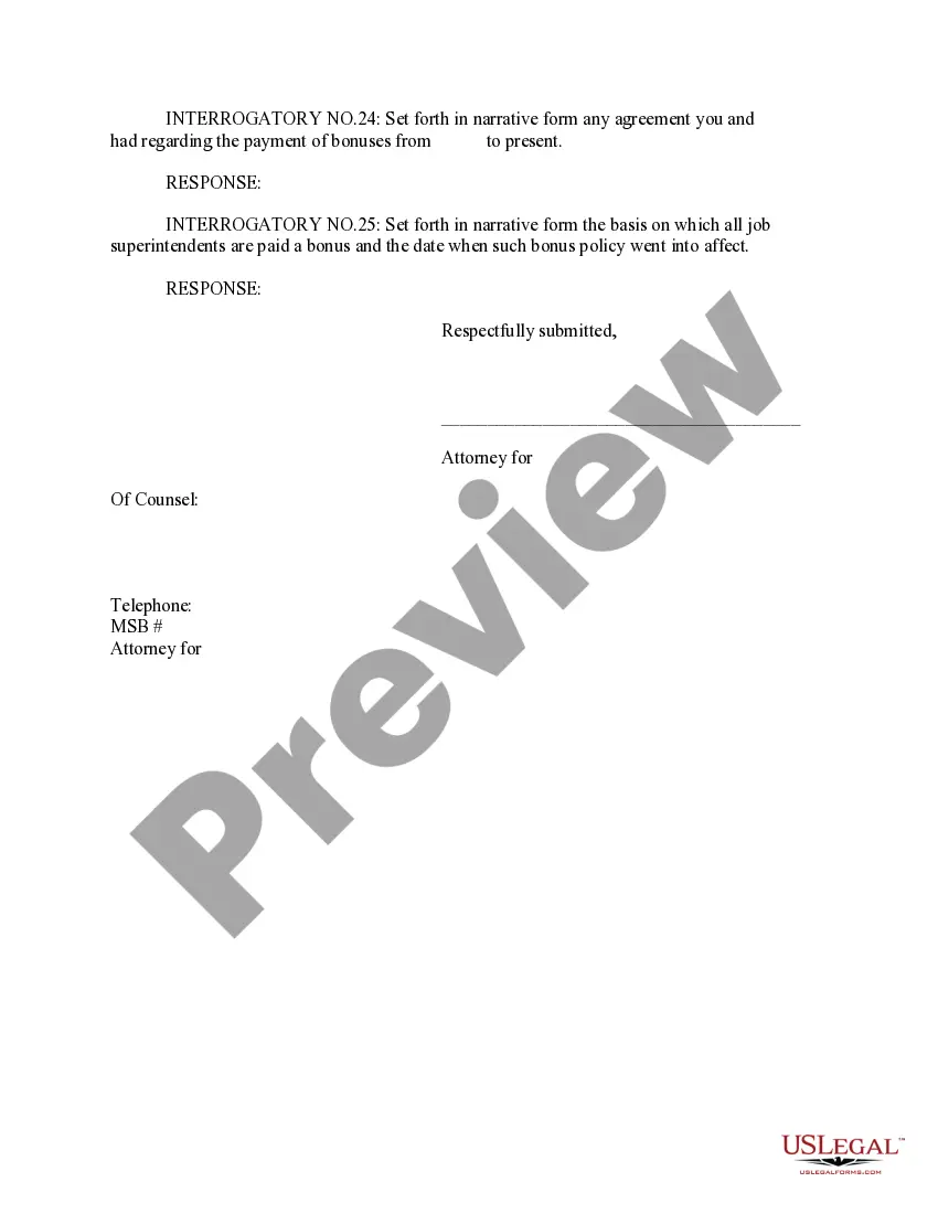 Get Responses and Objections of Defendants to Plaintiff's First Set of Interrogatories Preview Responses and Objections of Defendants to Plaintiff's First Set of Interrogatories