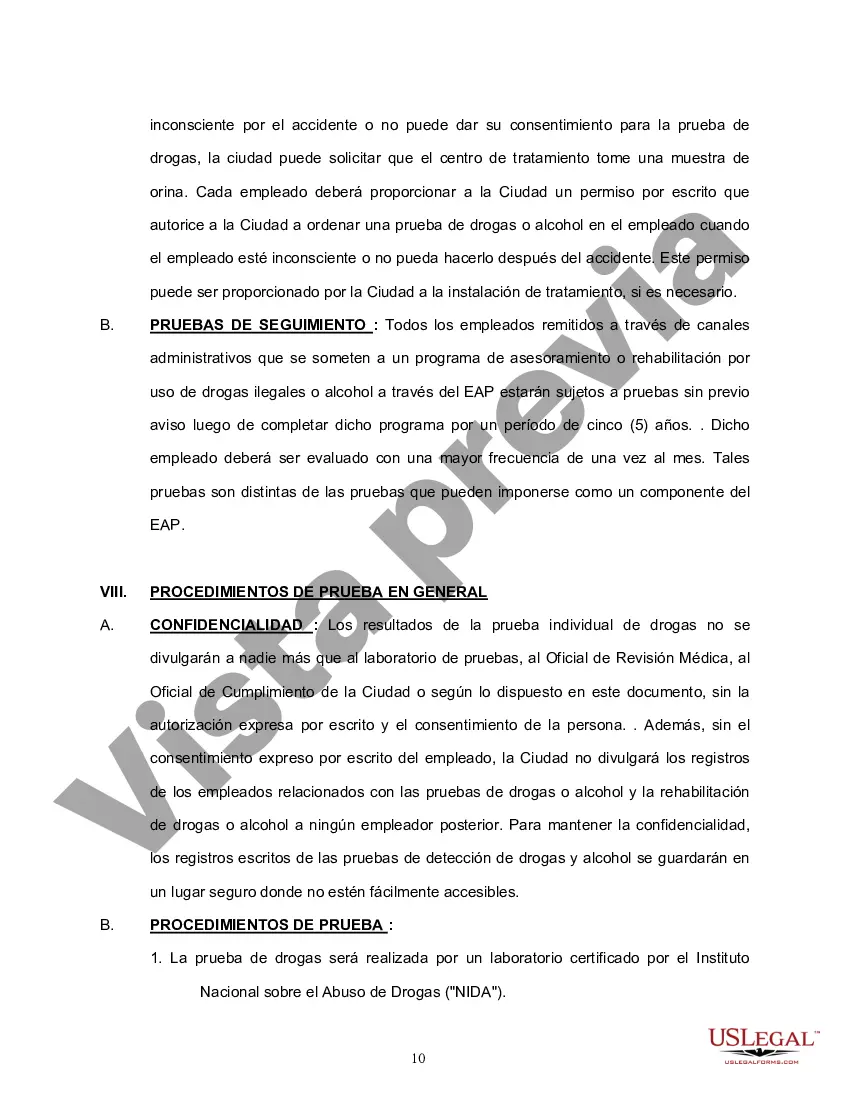 Preview Política de abuso de sustancias