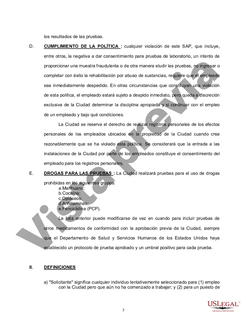 Preview Política de abuso de sustancias
