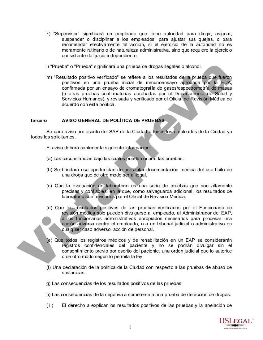Preview Política de abuso de sustancias