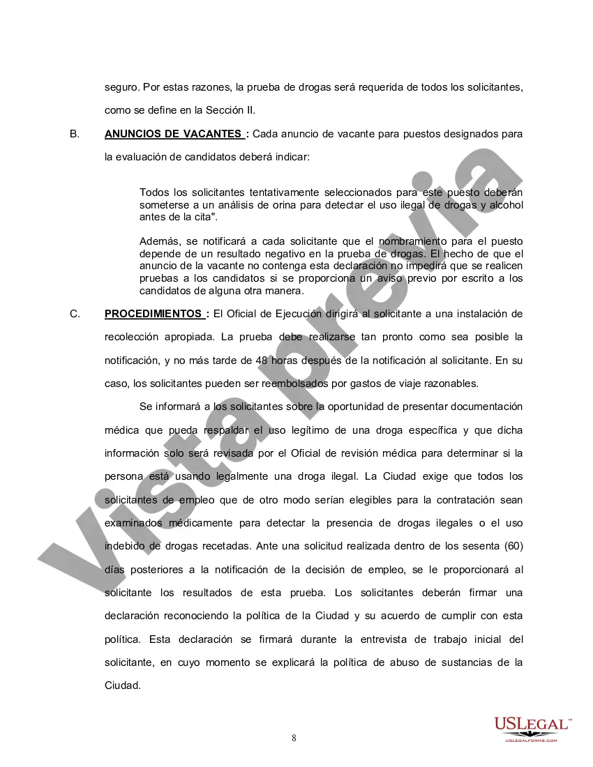 Preview Política de abuso de sustancias