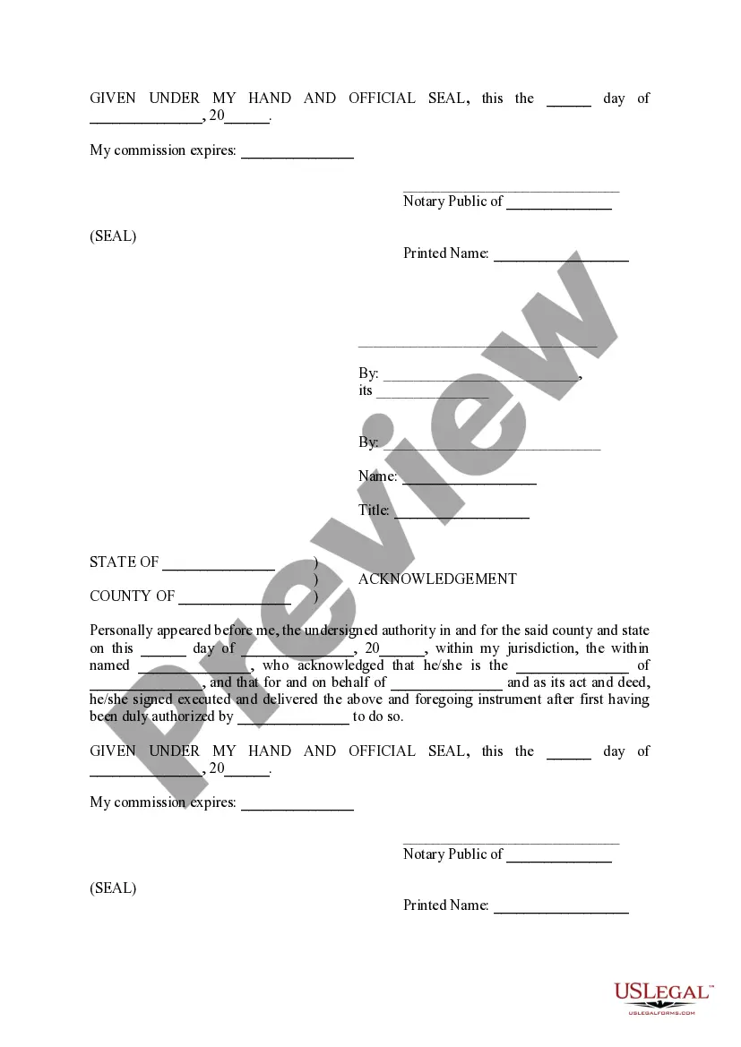 Preview Release of Log Agreement