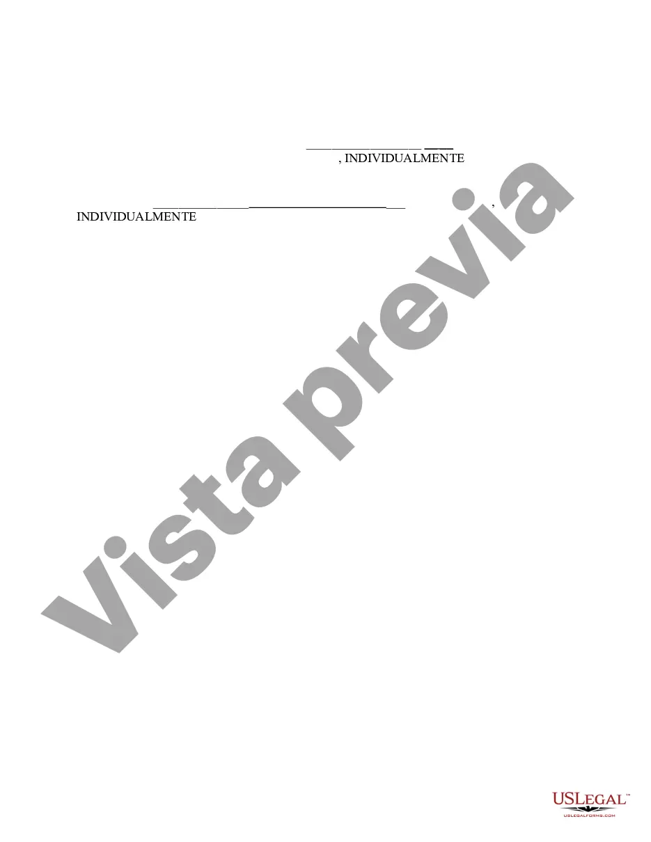 Preview Acuerdo de depósito en garantía que implica préstamo bancario