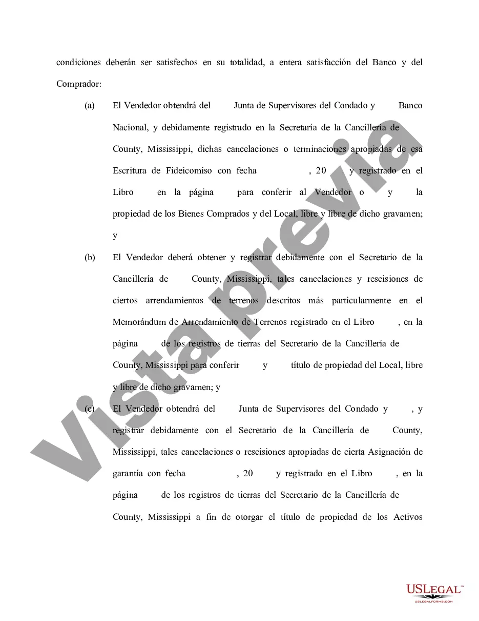 Preview Acuerdo de depósito en garantía que implica préstamo bancario