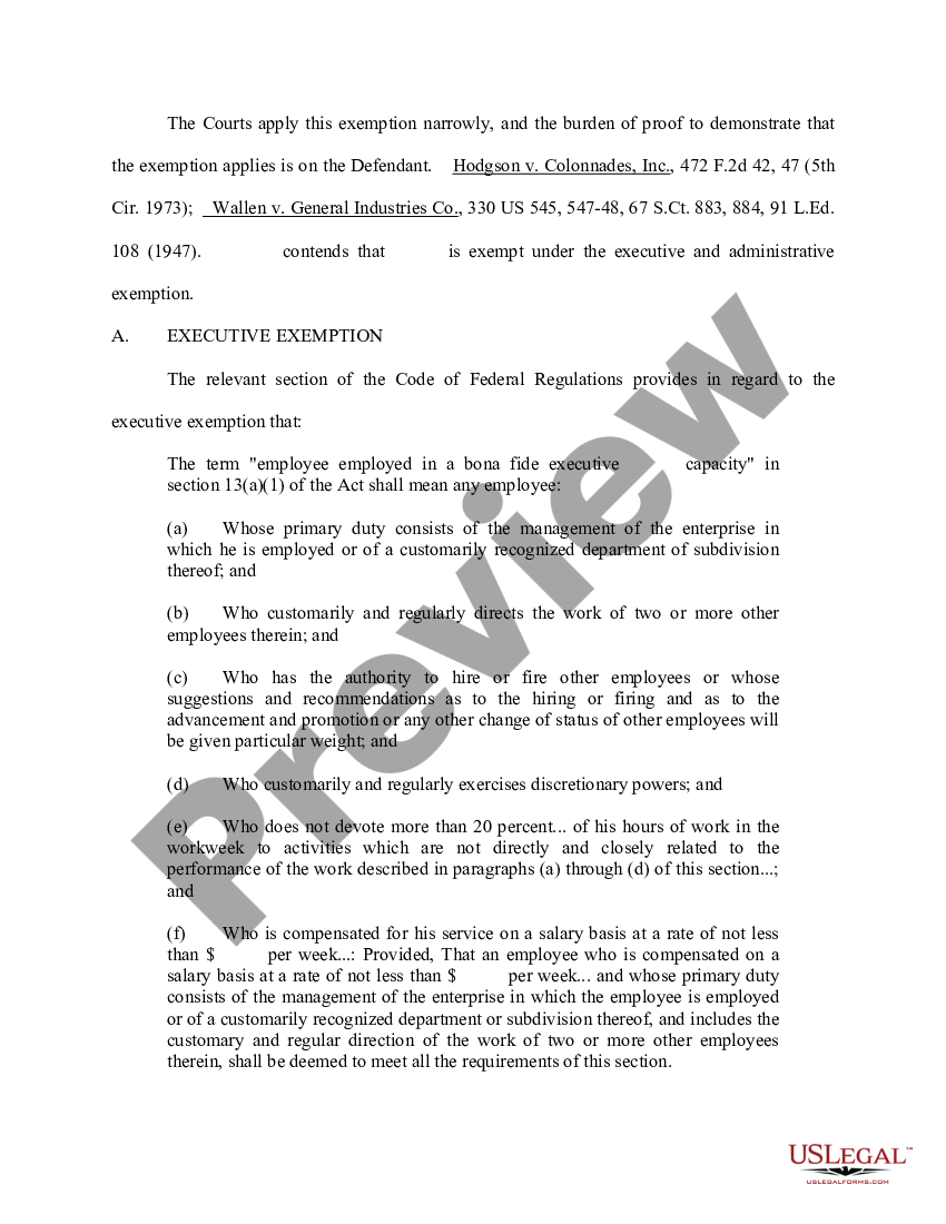 Mississippi Memorandum in Support of Motion for Summary Judgment by ...