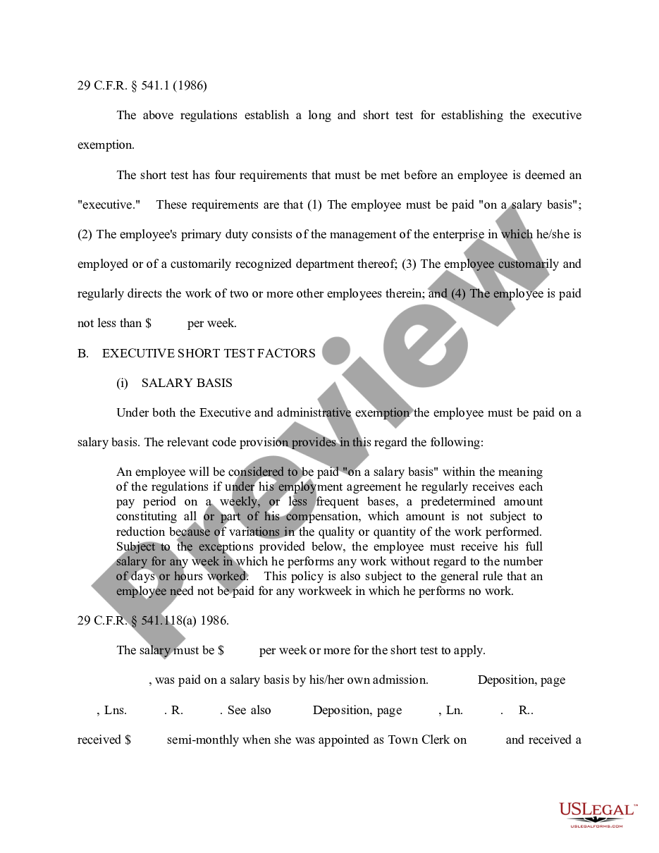 page 5 Memorandum in Support of Motion for Summary Judgment by Defendant preview