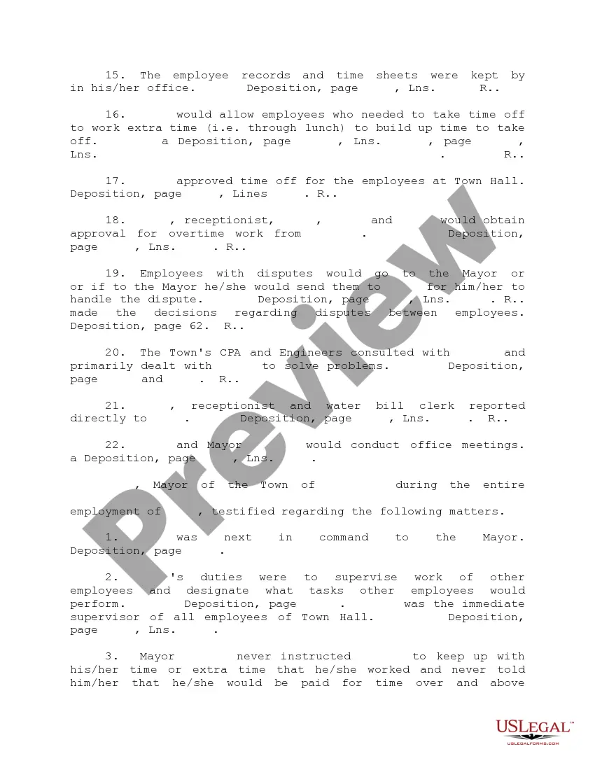 Preview Memorandum in Support of Motion for Summary Judgment by Defendant