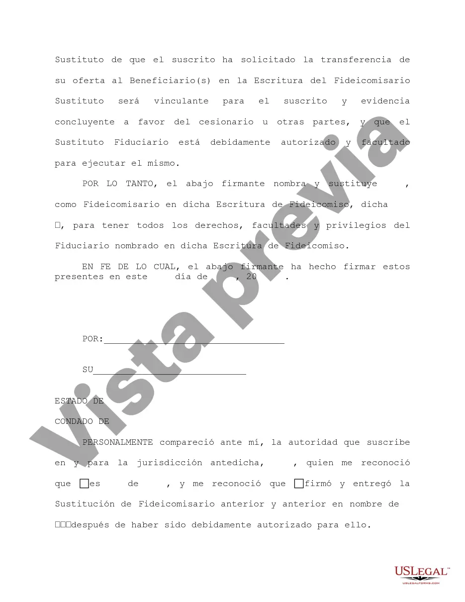 Preview Sustitución Única de Síndico