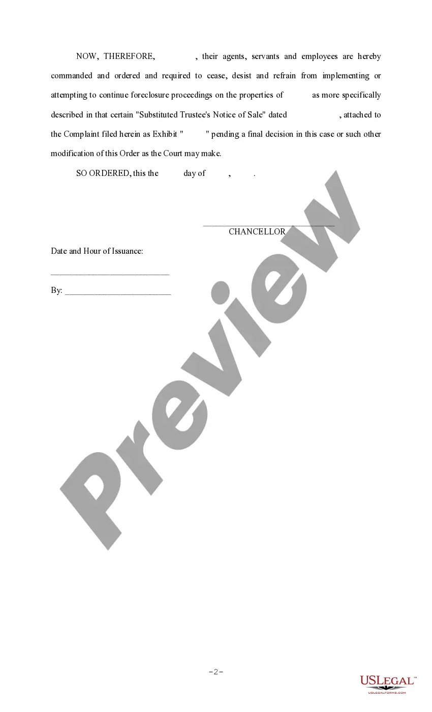 Get Order Granting Preliminary Injunction Preview Order Granting Preliminary Injunction