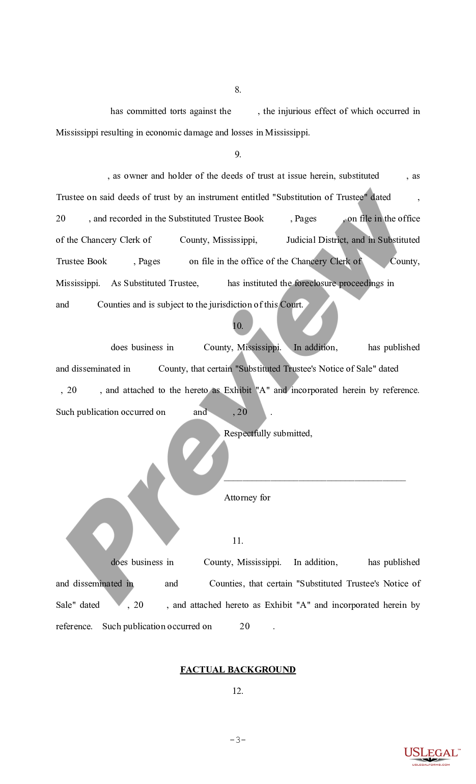 page 2 Complaint for Injunctive Relief, Breach of Contract and Fiduciary Duty preview