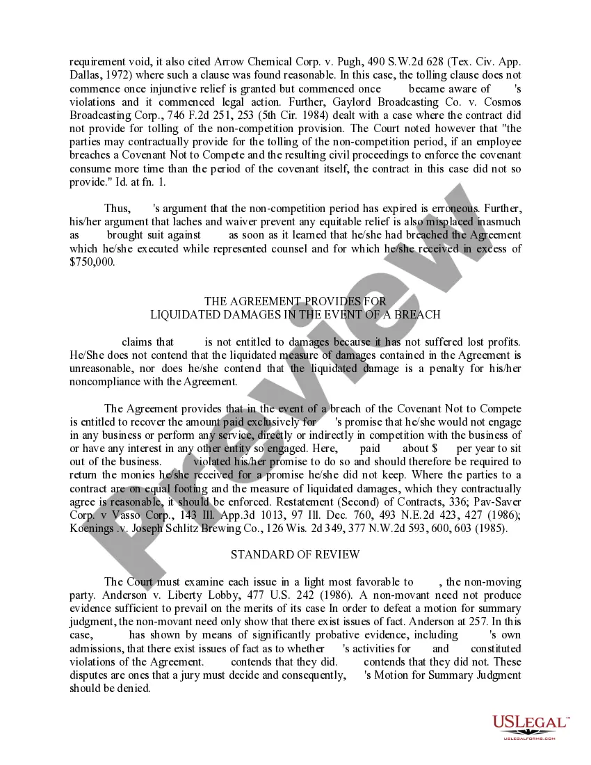 Get Brief in Opposition to Motion for Summary Judgment Preview Brief in Opposition to Motion for Summary Judgment