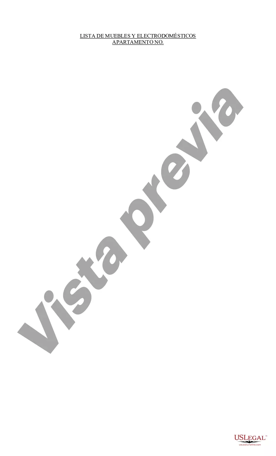 Preview Arrendamiento de apartamento amueblado