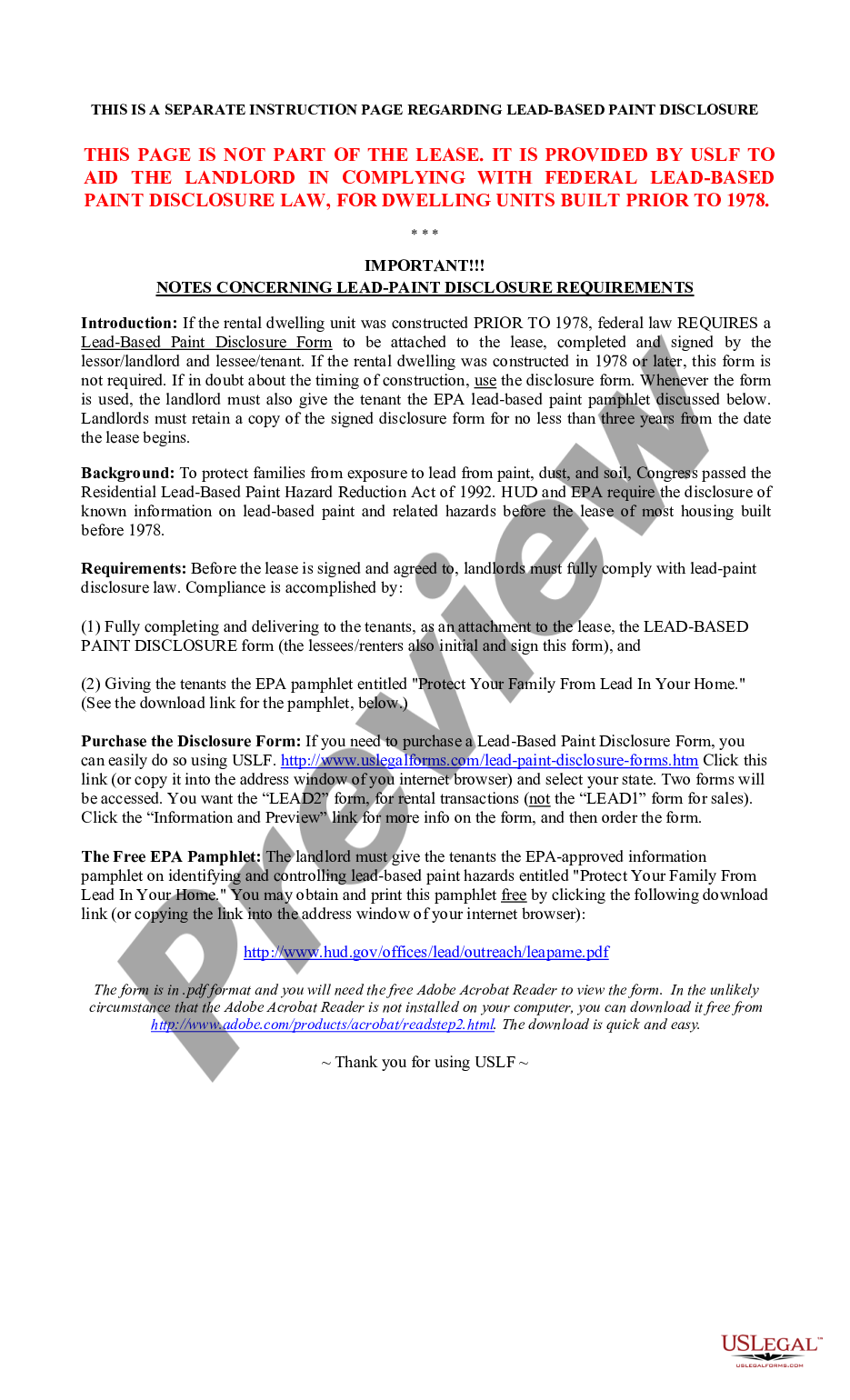 page 4 Furnished Apartment Lease preview