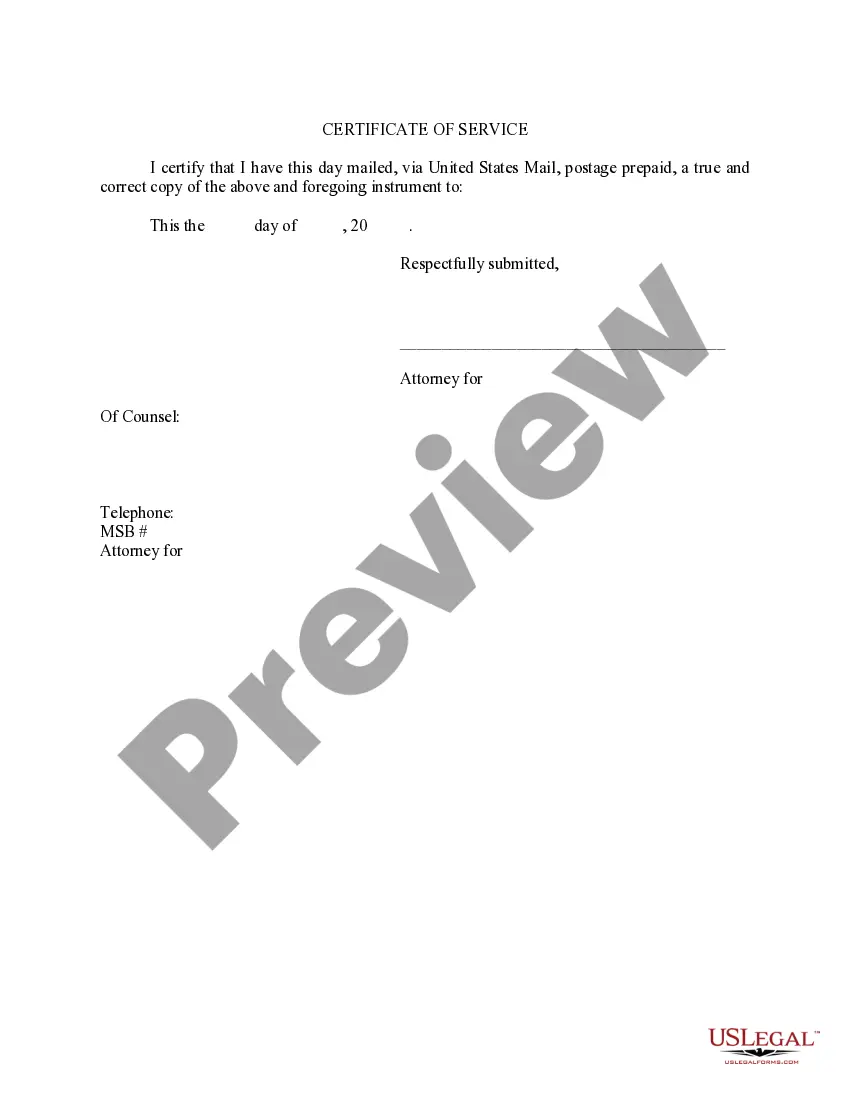 Preview Brief in Support of Motion for Summary Judgment