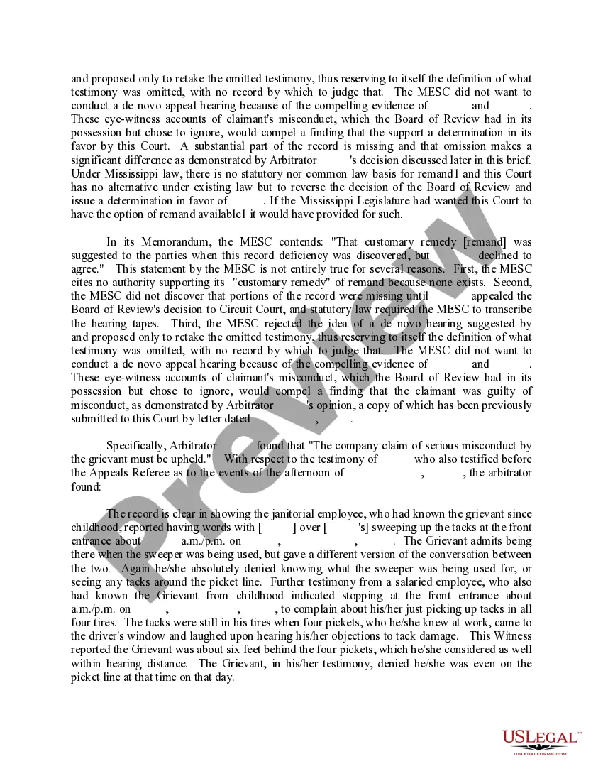 Preview Rebuttal Memorandum Supporting Summary Judgment Motion