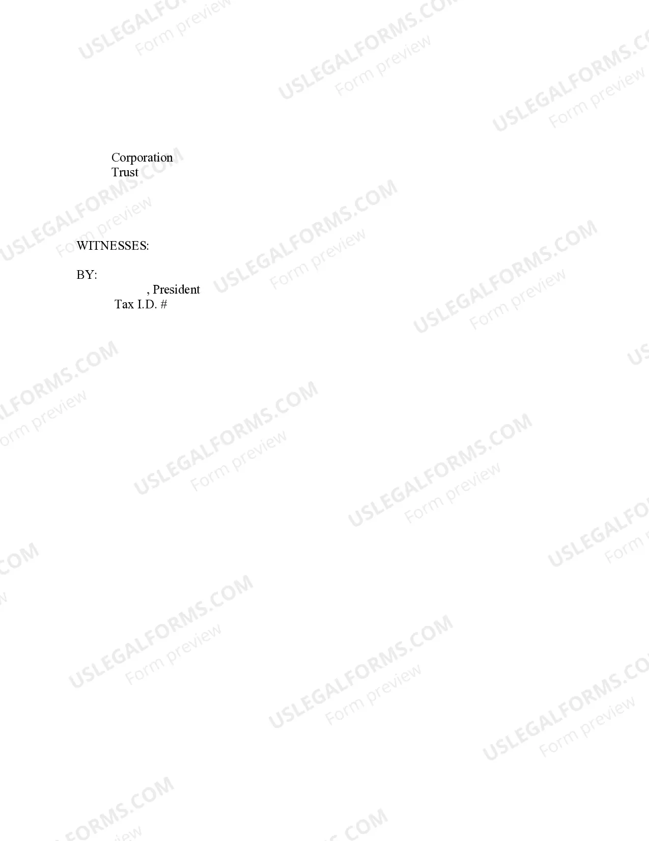 Preview Oil, Gas and Mineral Lease