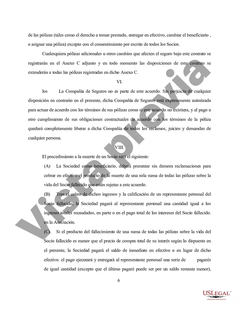 Preview Acuerdo de compra - venta Interés de sociedad