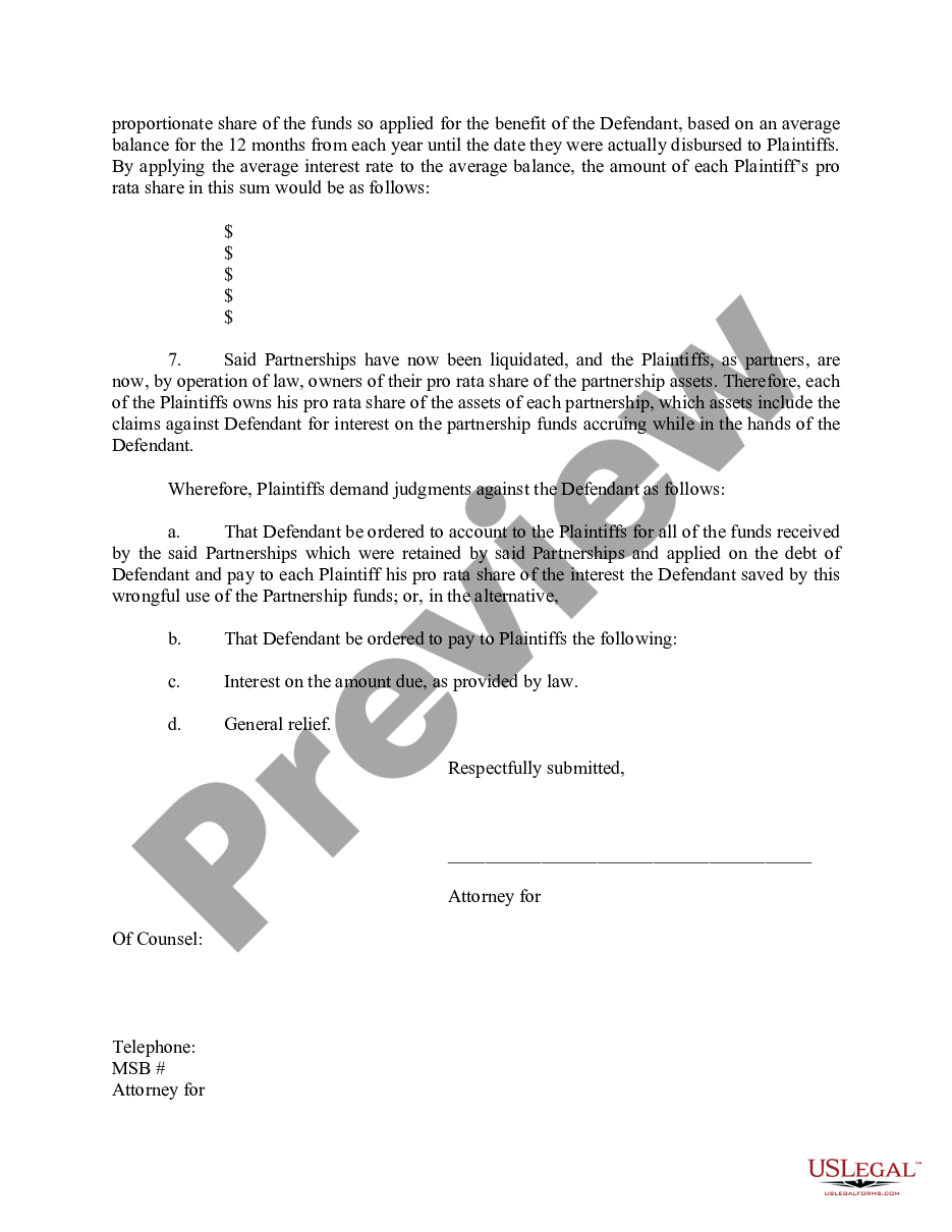 page 1 Amended Complaint preview