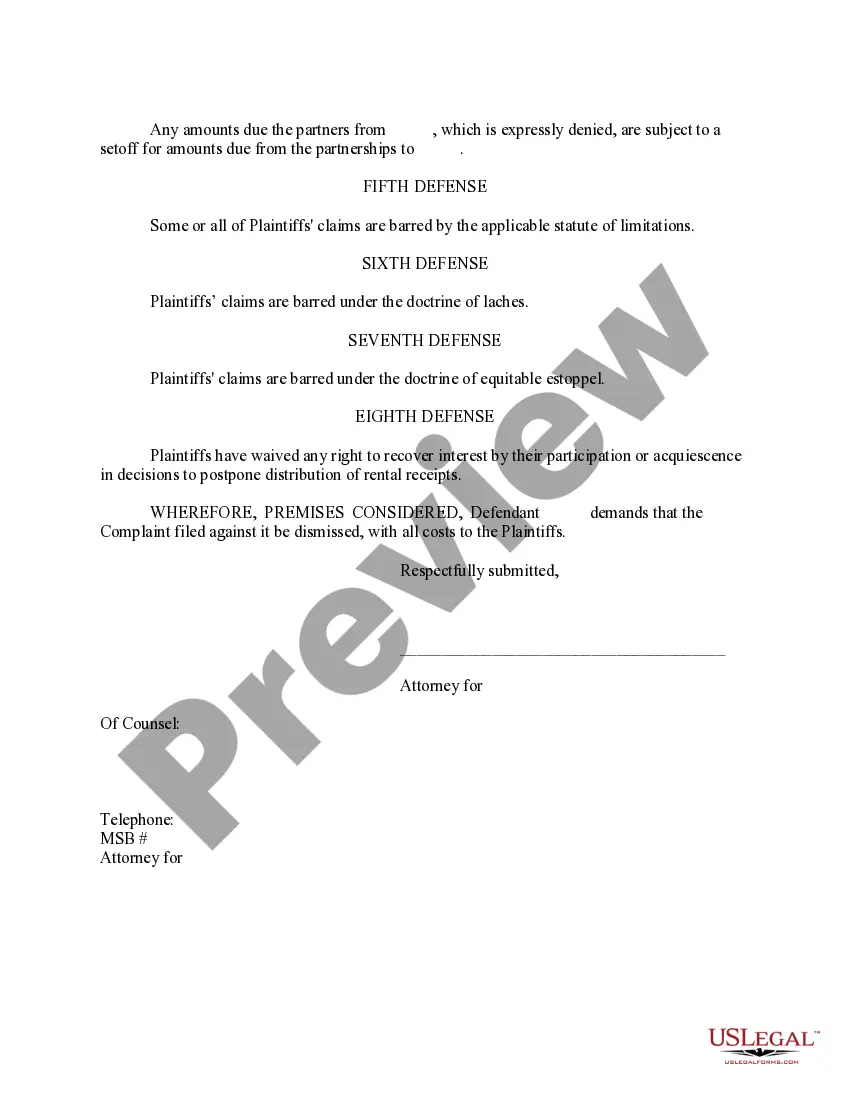 Get Answers and Defenses Preview Answers and Defenses