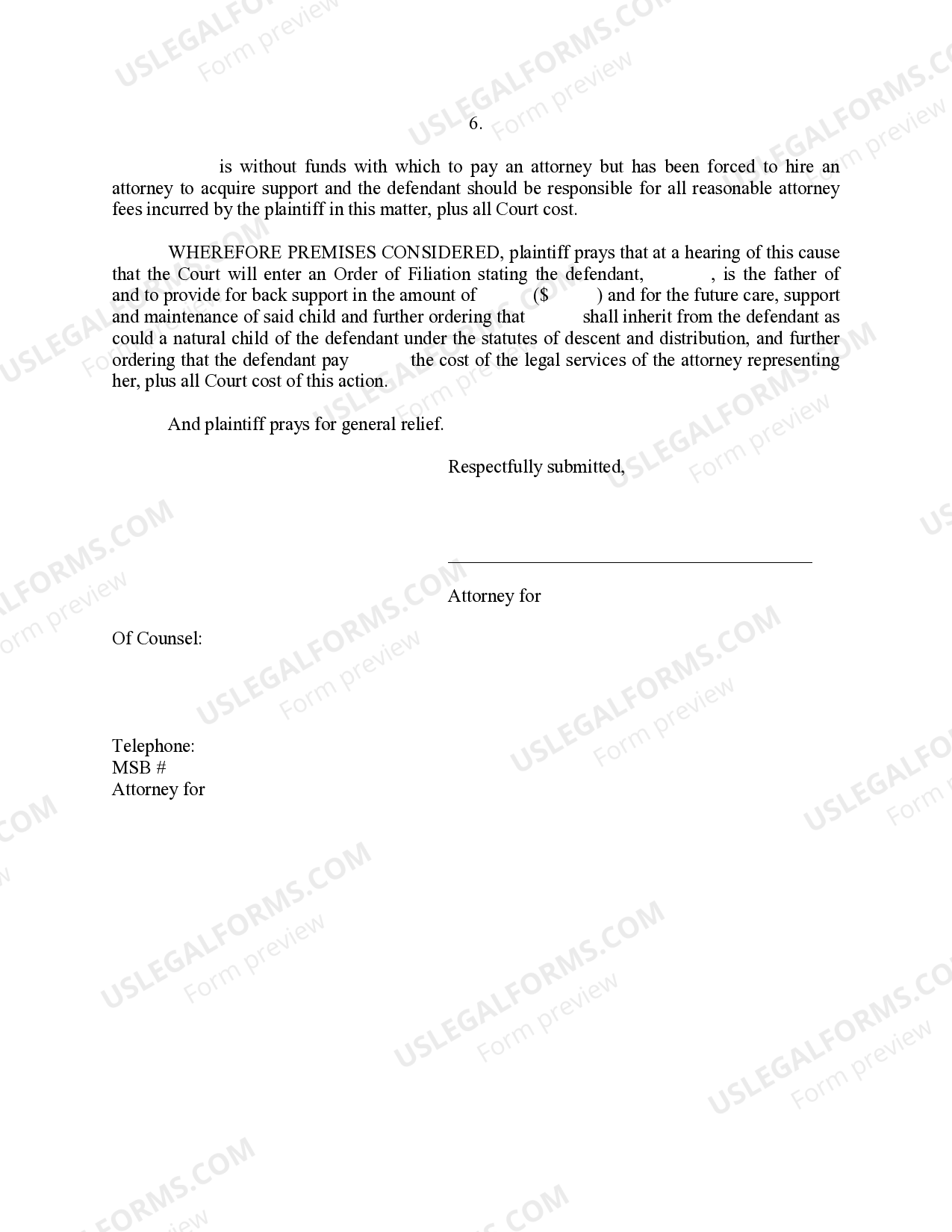 Mississippi Child Support Change Of Address US Legal Forms