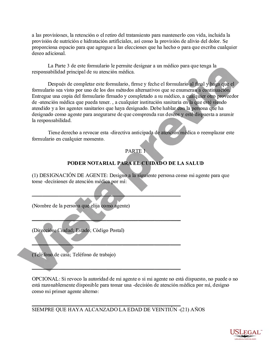 Preview Poder notarial para atención médica