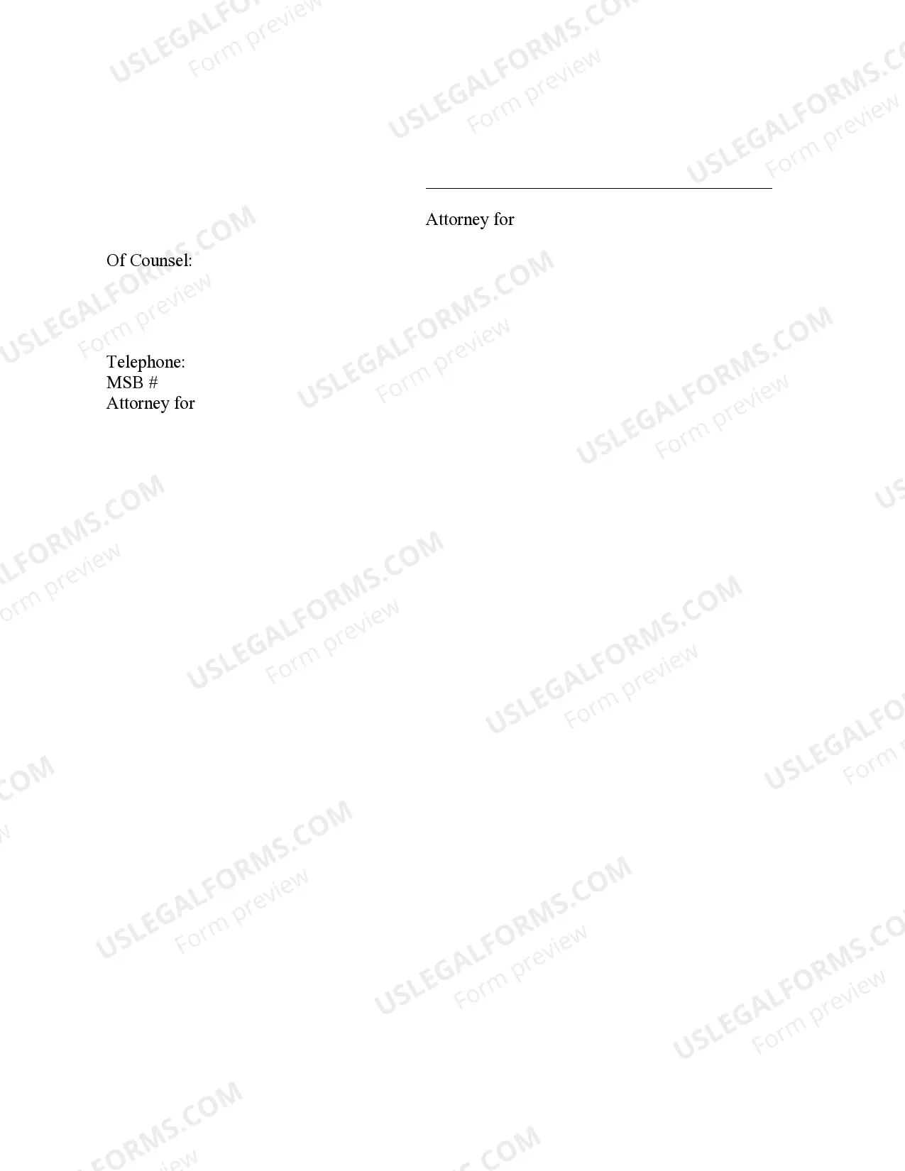 Preview Complaint to Confirm Tax Title