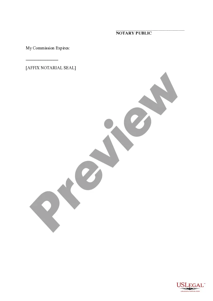 Preview Declaration of Restrictions