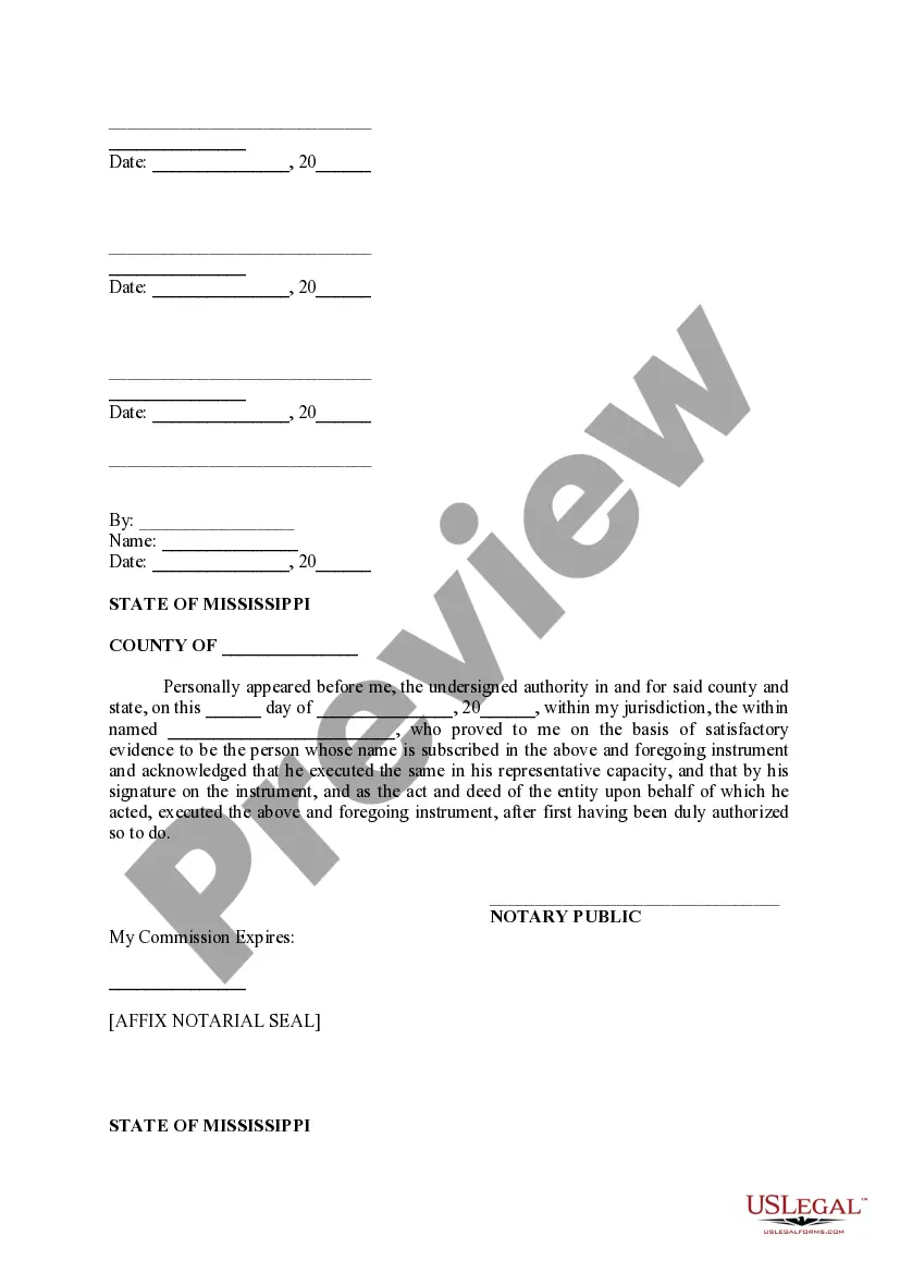 Preview Declaration of Restrictions