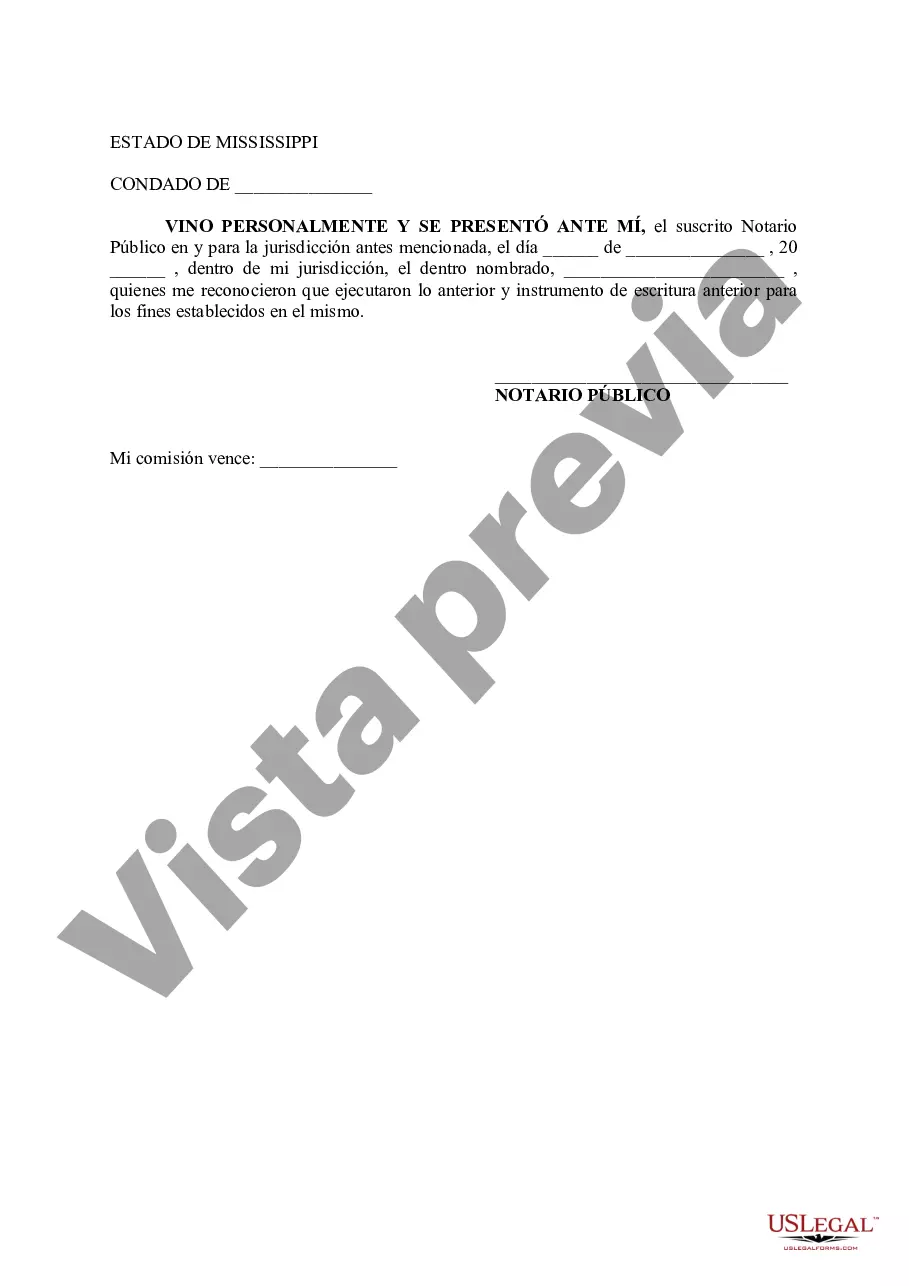 Preview Declaración de Restricción