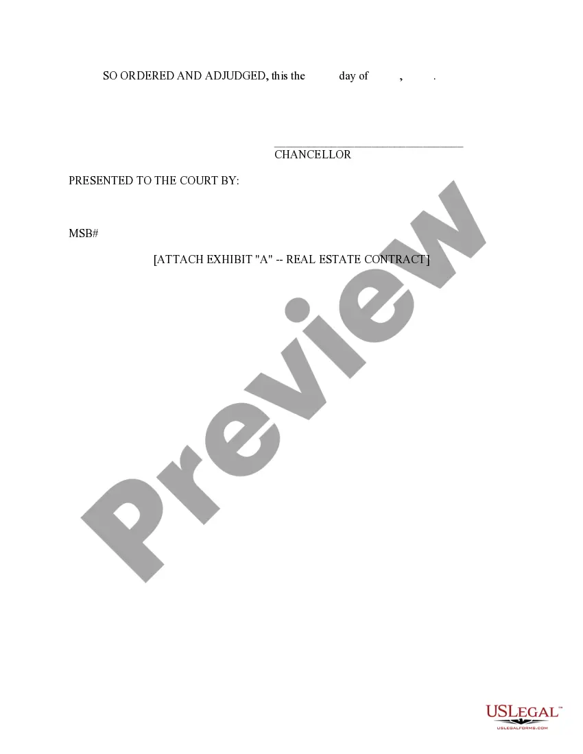 Get Order Approving Contract for the Sale and Purchase of Real Estate and Authority to Sell Real Property Preview Order Approving Contract for the Sale and Purchase of Real Estate and Authority to Sell Real Property