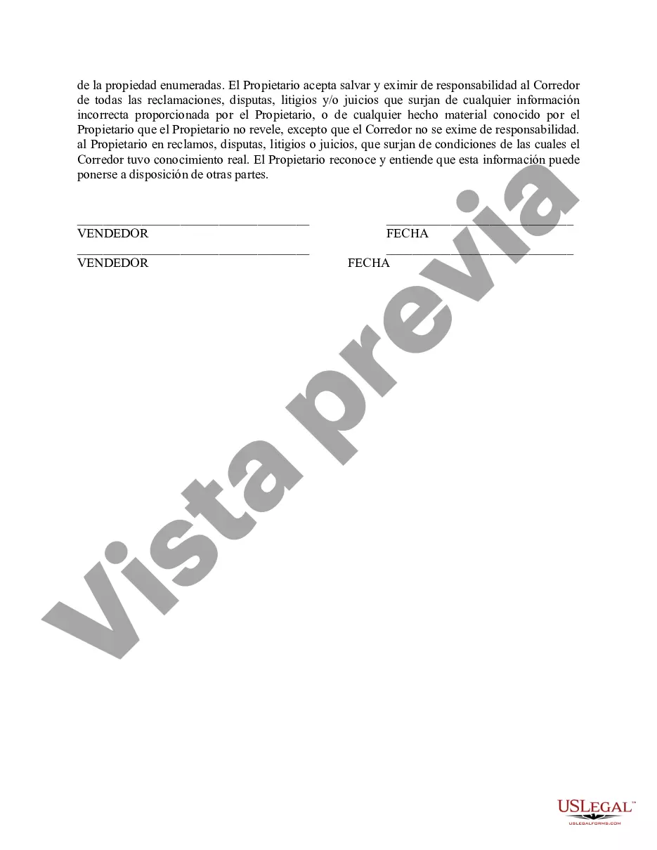 Preview Declaración de divulgación de bienes raíces residenciales del vendedor de Mississippi