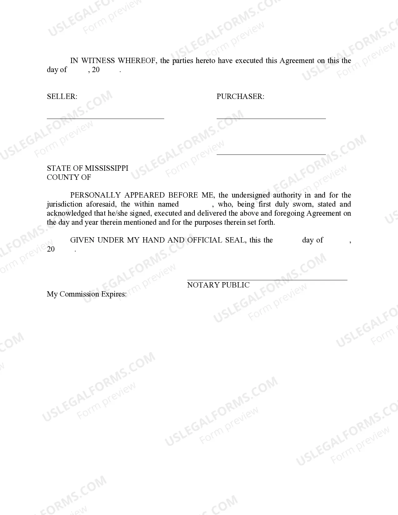 Preview Sale and Purchase Agreement