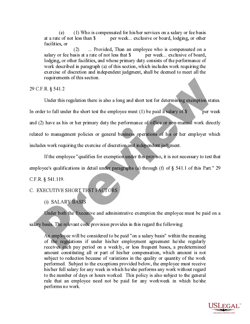 Preview Memorandum in Support of Motion for Summary Judgment