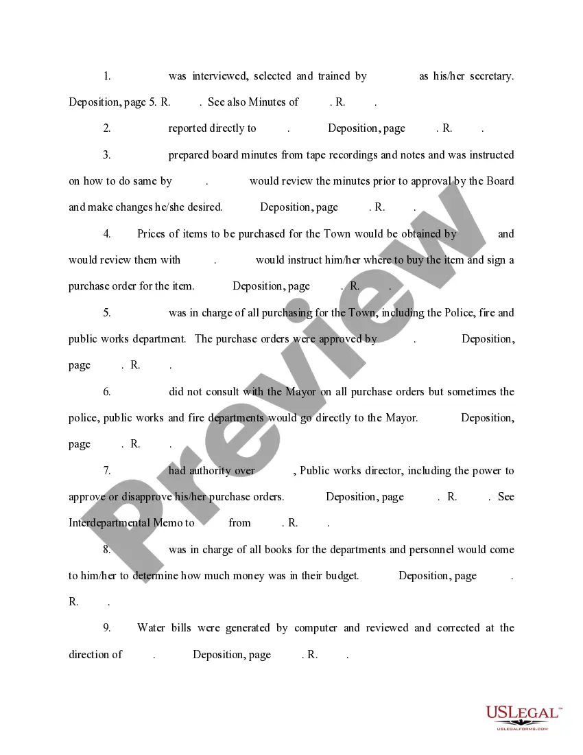 Preview Memorandum in Support of Motion for Summary Judgment