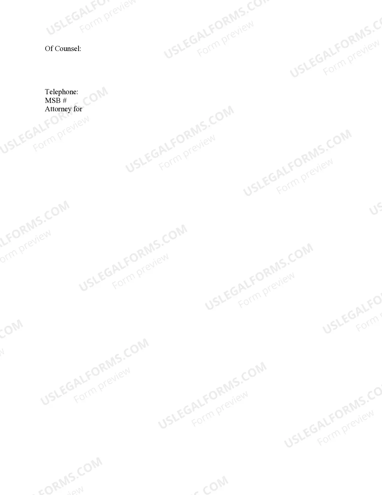 Preview Complaint for Trespass and Damages for Unlawfully Cutting and Removing Trees