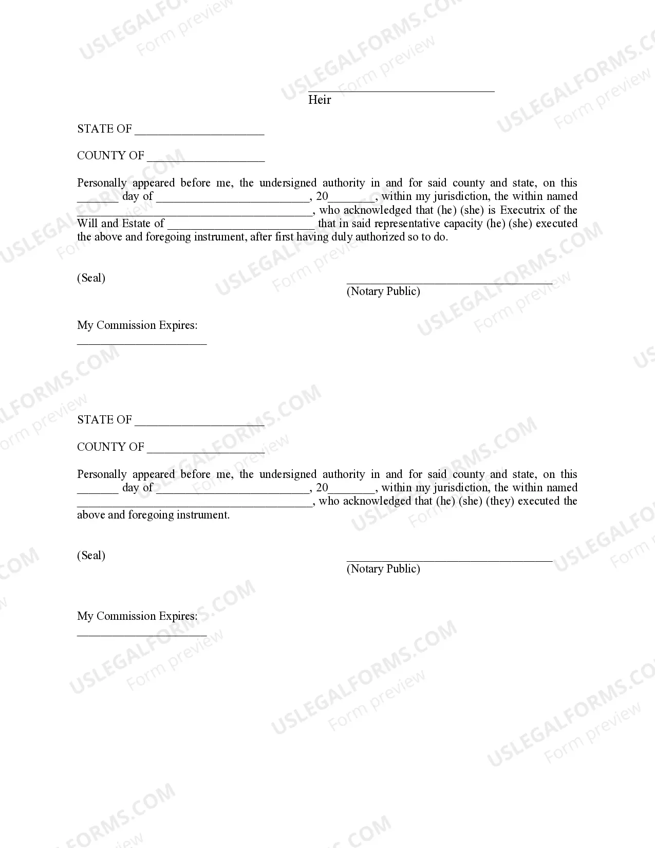 Preview Complaint to Close Estate by Executor