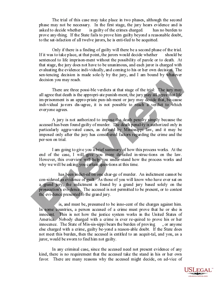 Preview Motion for Process Instructions