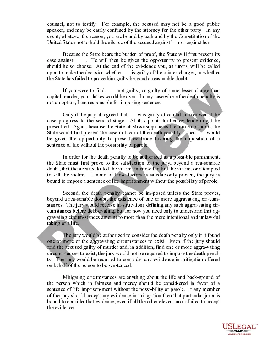 Preview Motion for Process Instructions