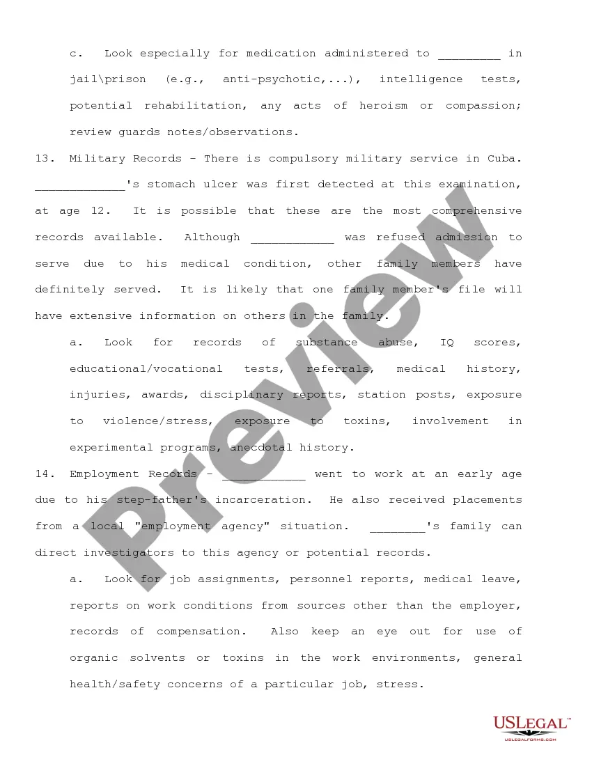 Preview Motion for Allowance to Hire Investigator and Translator