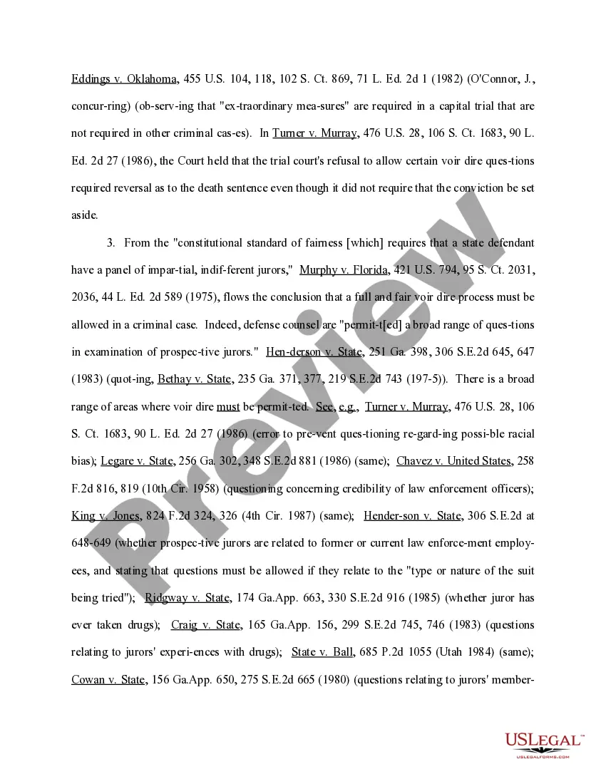Get Motion for an Order Requiring that Juror Questionnaires be Sent With the Juror Summons to Each Prospective Juror Preview Motion for an Order Requiring that Juror Questionnaires be Sent With the Juror Summons to Each Prospective Juror