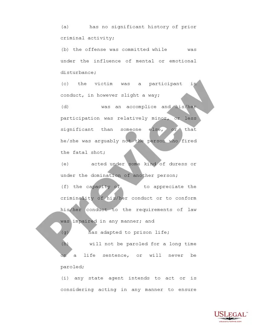 Preview Motion for Discovery of Information Necessary to Receive a Fair Trial