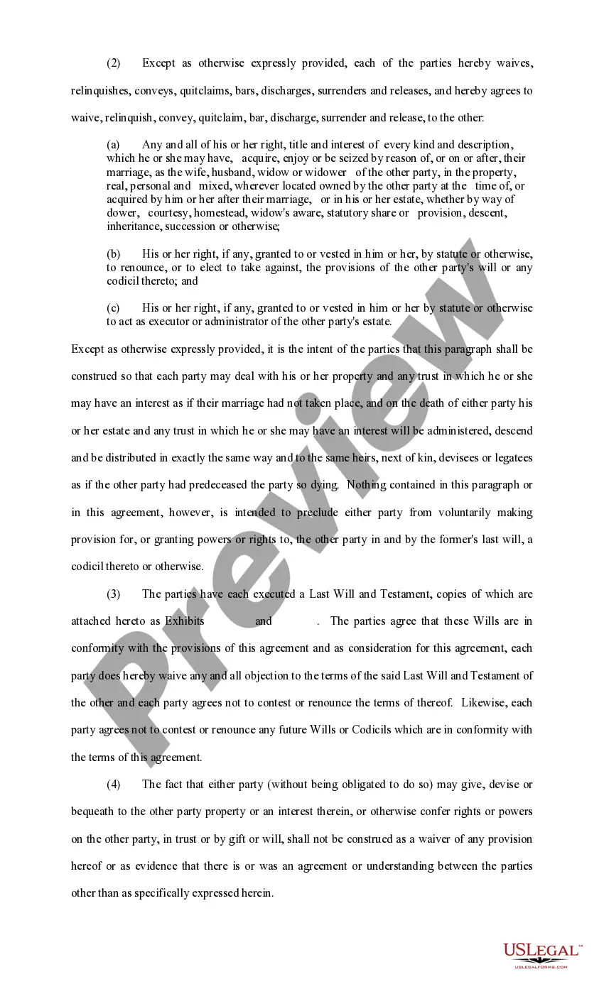 Get Antenuptial Agreement Preview Antenuptial Agreement
