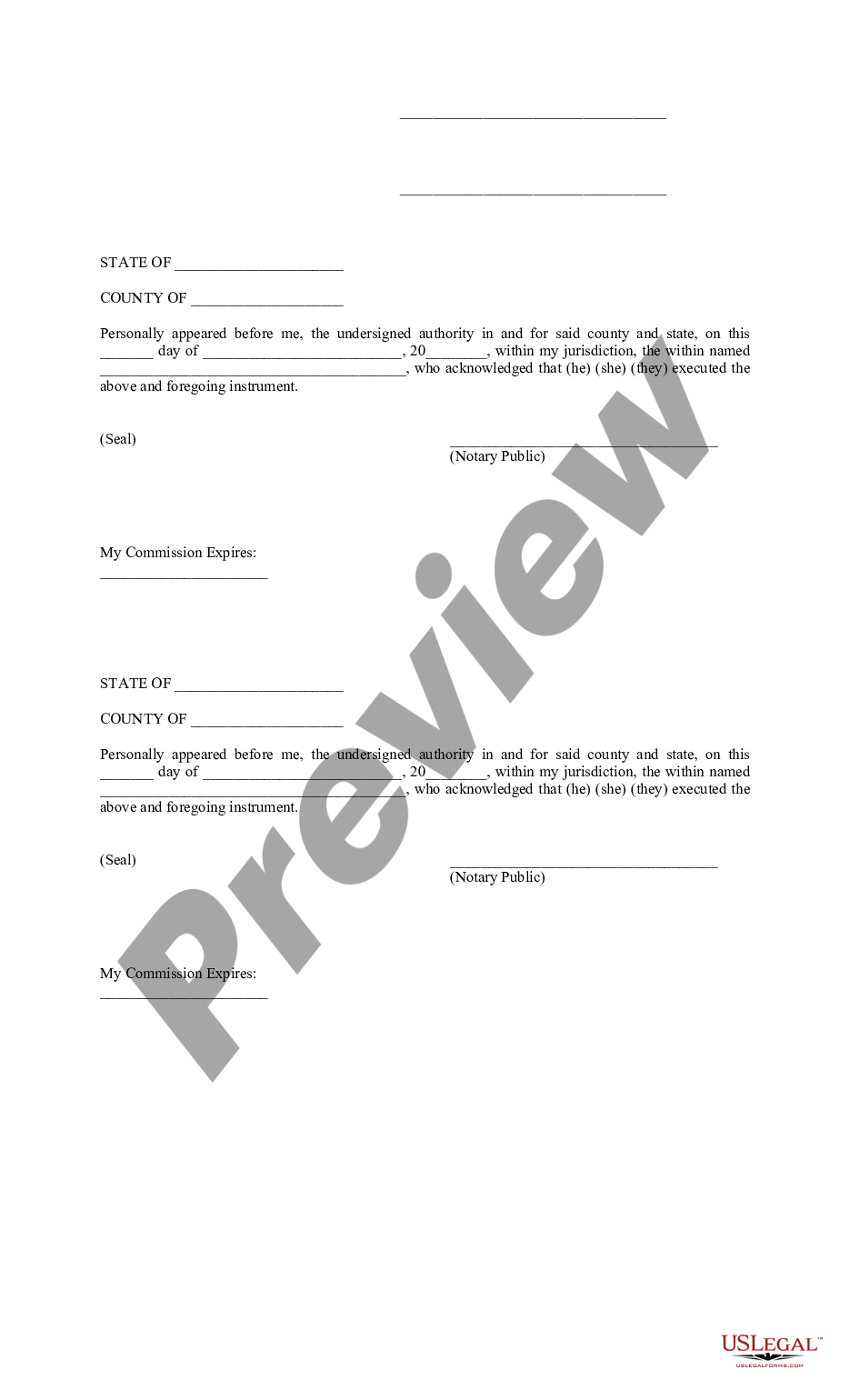 form Marital Domestic Separation and Property Settlement Agreement no children preview