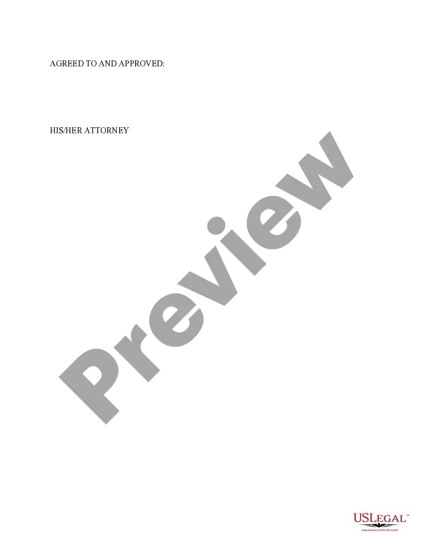 Preview Agreed Order for Contempt