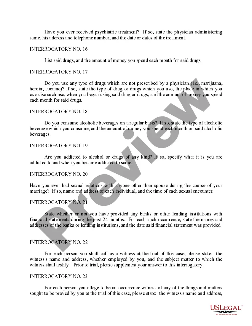 Preview Plaintiff's First Set of Interrogatories to Defendant